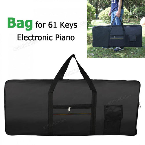 Waterproof Portable Oxford Fabric Electronic Organ Bag Case Cover for 61 Keys Keyboard Piano Musical Instruments Accessories